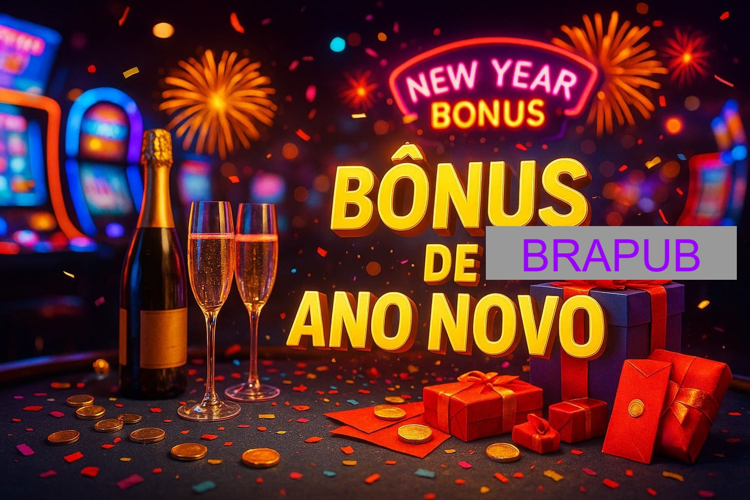 Promoções de Ano Novo no BRAPUB